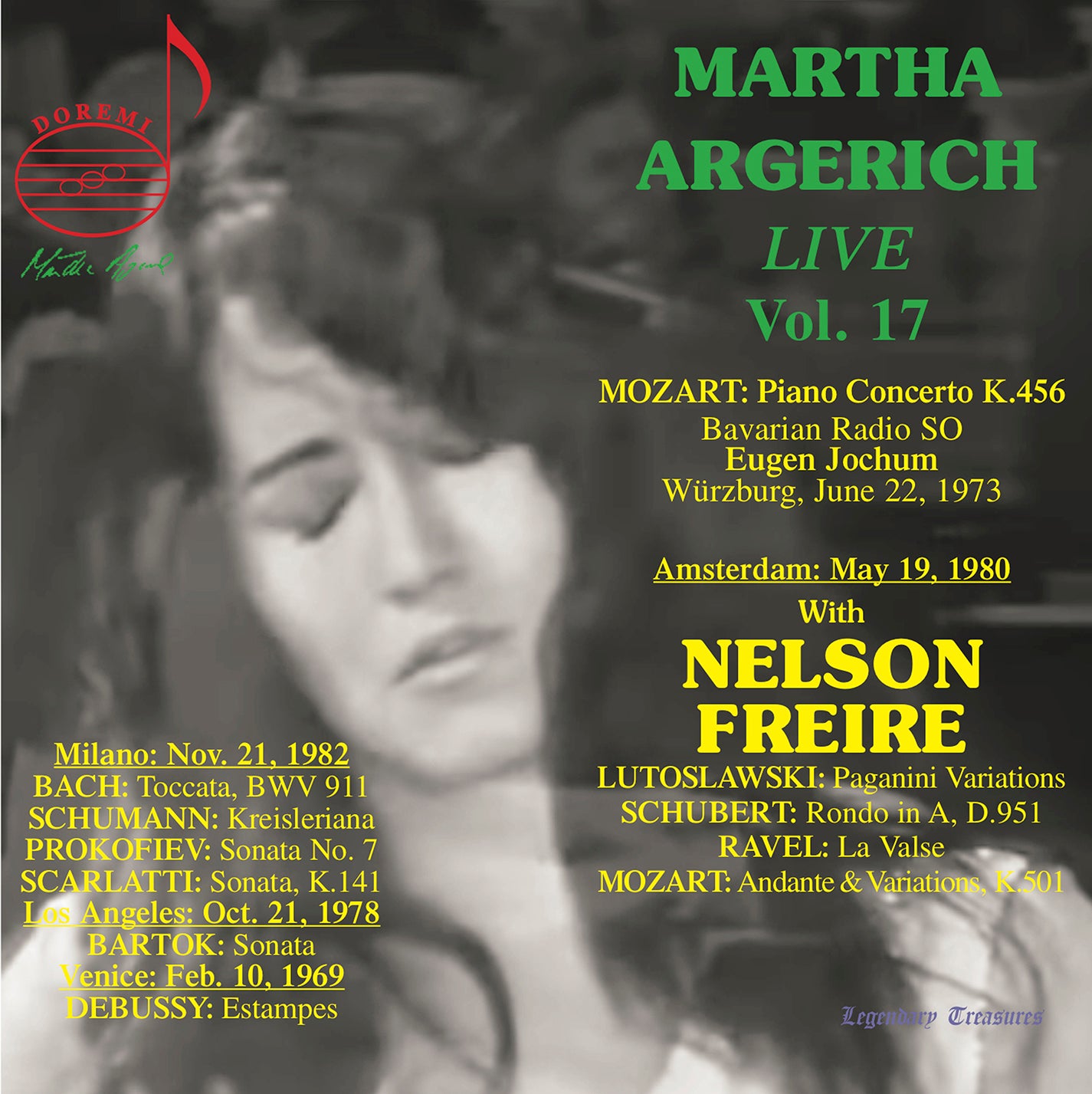 Martha Argerich Live, Vol. 17 / Argerich; Jochum, Bavarian Radio Symphony