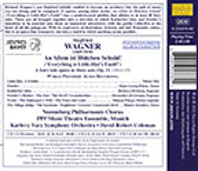 S. Wagner: An allem ist Hütchen Schuld! / Coleman, Karlovy Vary Symphony