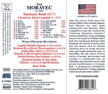 Moravec: Sanctuary Road / Tritle, Oratorio Society of New York