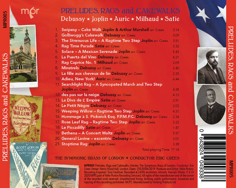 Preludes, Rags and Cakewalks