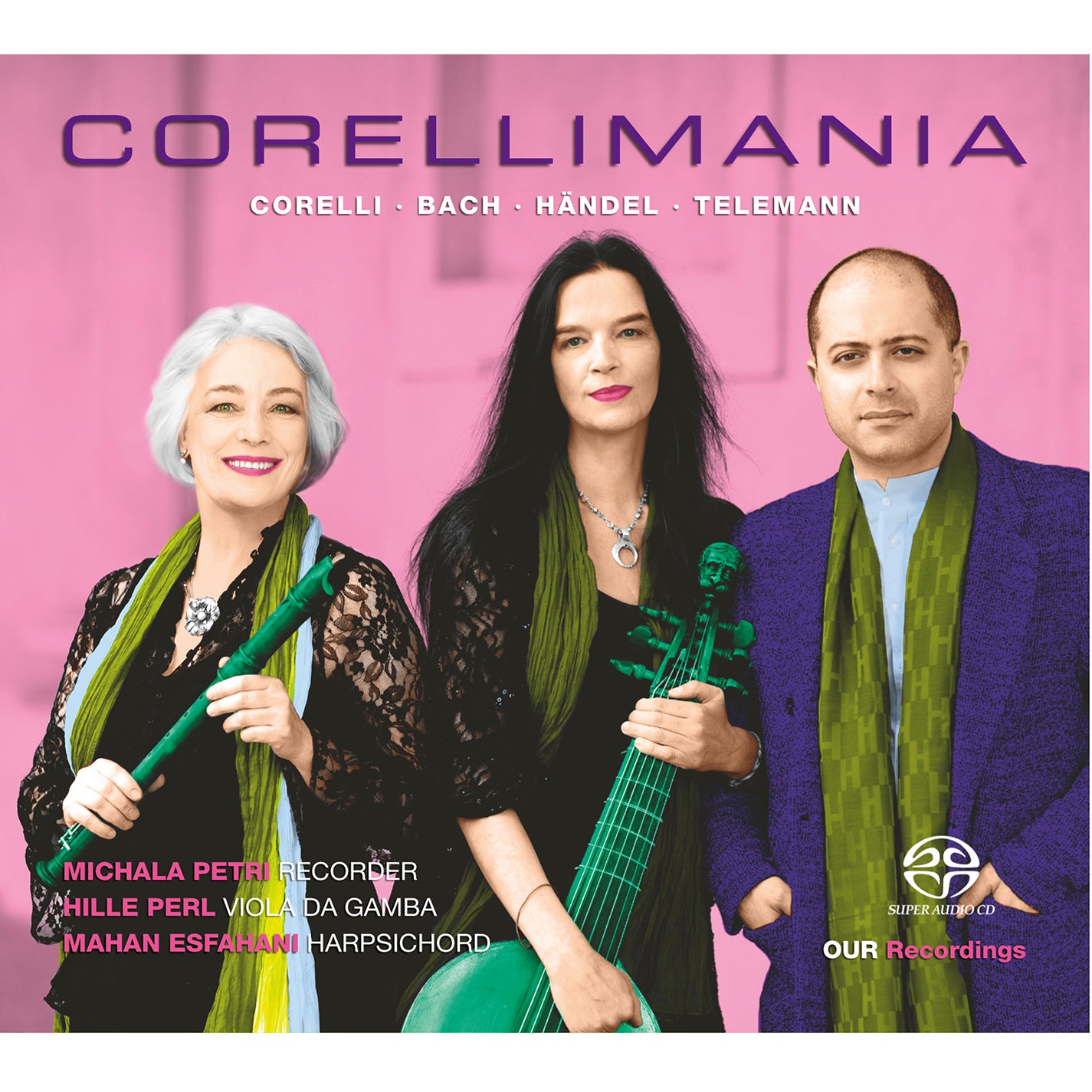 Bach, Corelli, Handel & Telemann: Corellimania / Perl, Petri, Esfahani