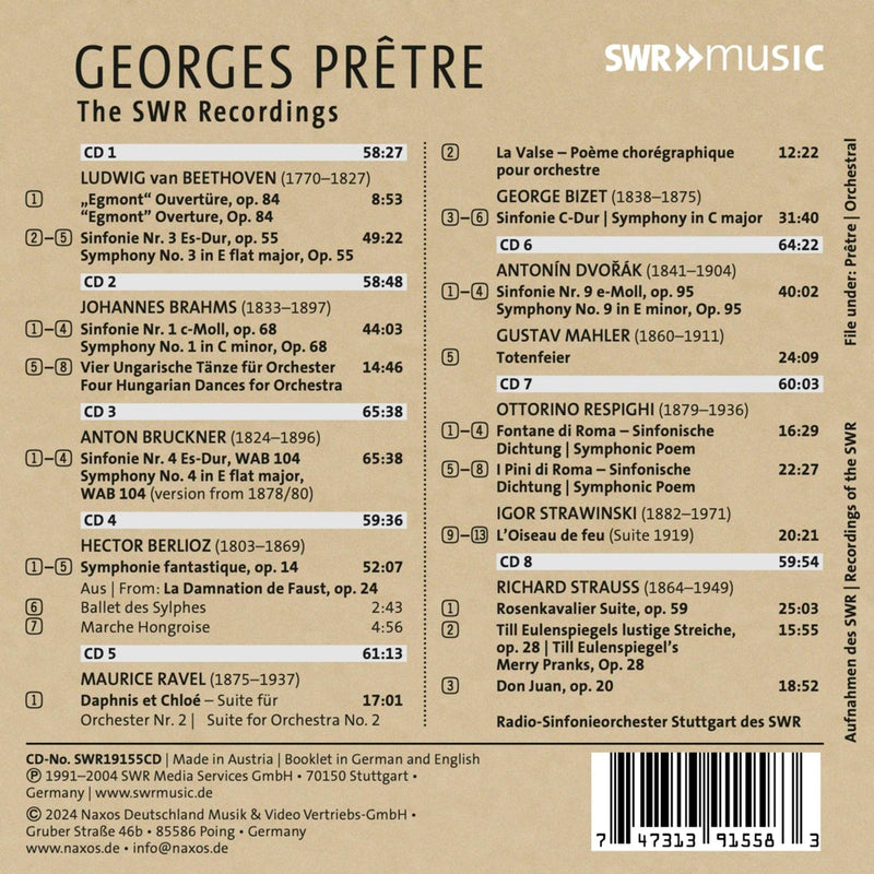 Georges Prêtre - The SWR Recordings