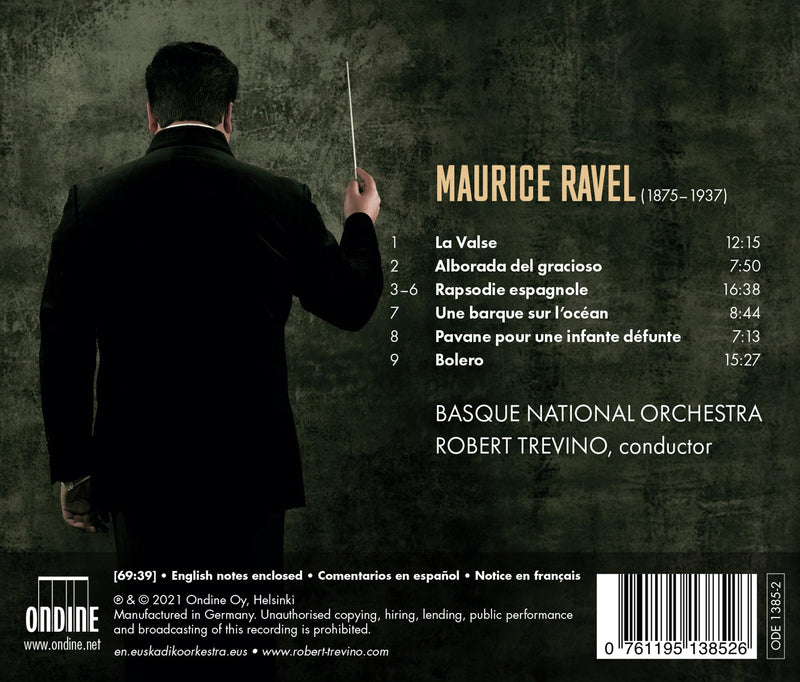 Ravel: Orchestral Works / Trevino, Basque National Orchestra