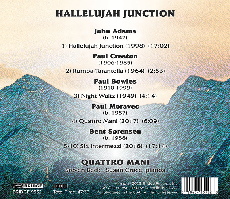 Hallelujah Junction / Quattro Mani Duo