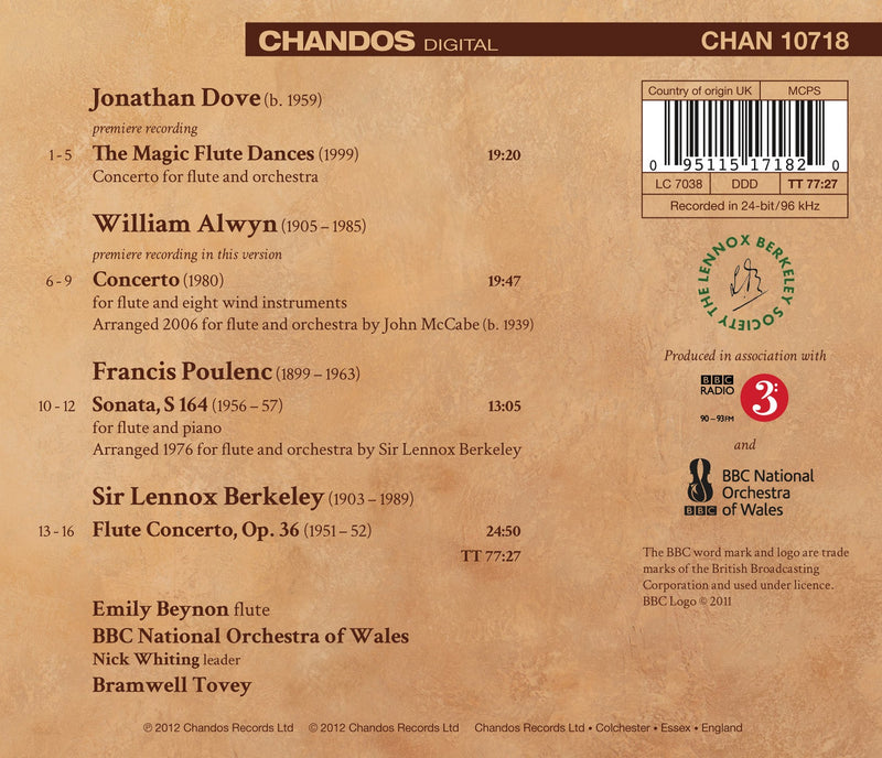 British Flute Concertos