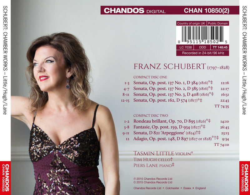Schubert: Chamber Works / Little, Hugh, Lane