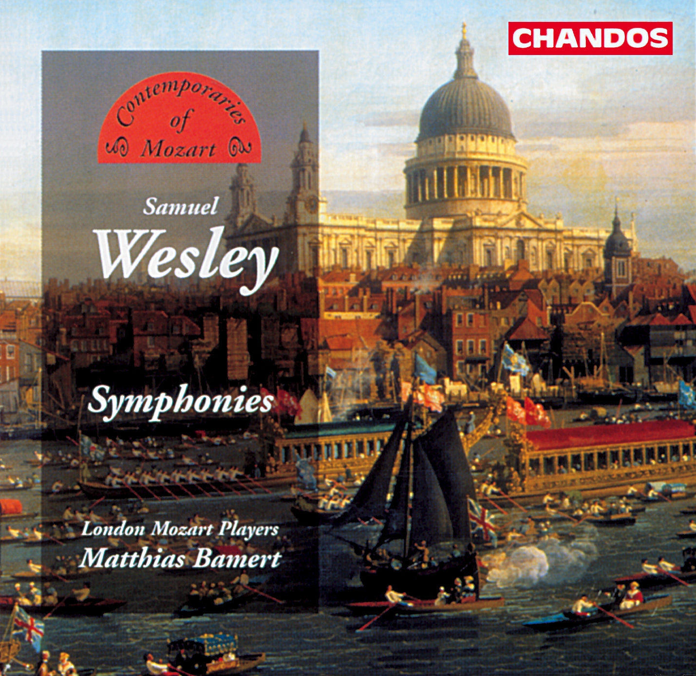 Wesley: Symphonies / Bamert, London Mozart Players