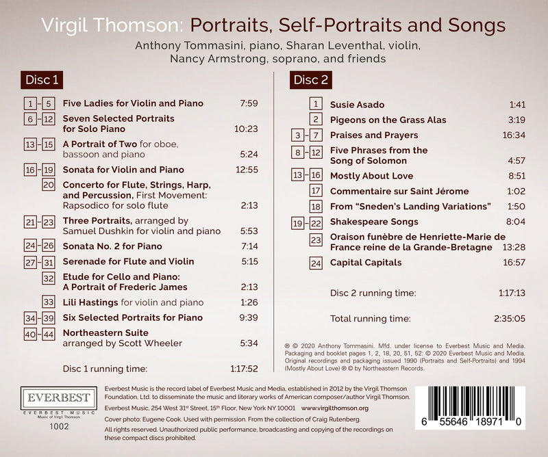Thomson: Portraits, Self-Portraits & Songs