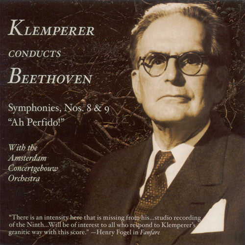 Klemperer Conducts Beethoven - Symphonies No 9, Etc