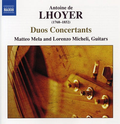 Lhoyer: Duos Concertants / Matteo Mela, Lorenzo Micheli