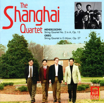 Mendelssohn, Felix: String Quartet No. 2 / Grieg, E.: String