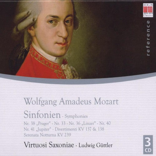 Mozart, W.A.: Symphonies Nos. 33, 36, 38, 40, 41 / Serenata