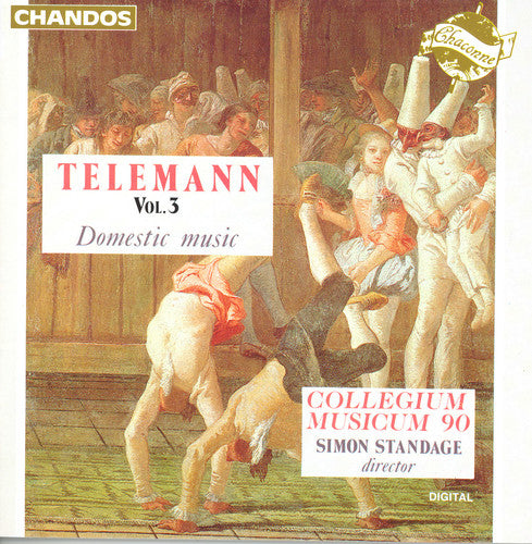 Telemann: Vol 3, Domestic Music / Simon Standage
