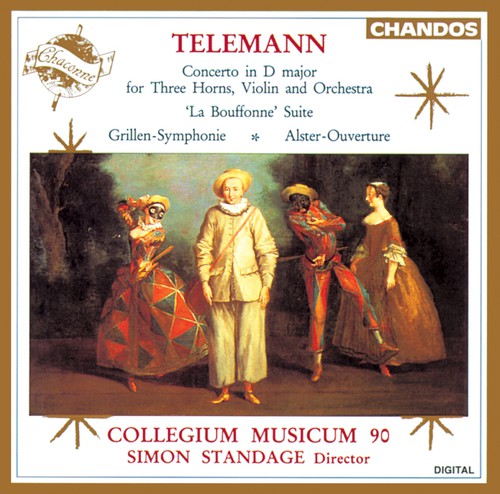 Telemann: Concerto In D, La Bouffonne, Etc / Standage