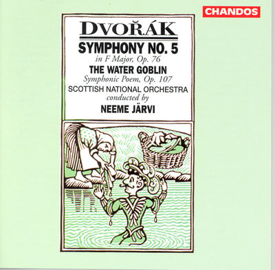 Dvorak: Symphony No 5, Etc / Järvi, Scottish Natl Orch