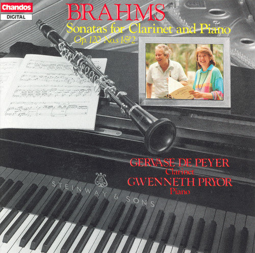 Brahms: Sonatas For Clarinet & Piano / De Peyer, Pryor