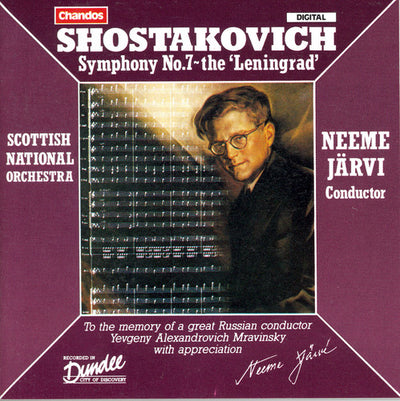 Shostakovich: Symphony No 7 / Järvi, Scottish National Orch