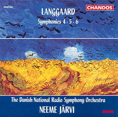 Langgaard: Symphonies 4, 5 & 6 / Järvi, Danish Nrso