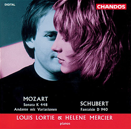 Mozart: Sonata for Two Pianos;  Schubert: Fantaisie / Lortie, Mercier