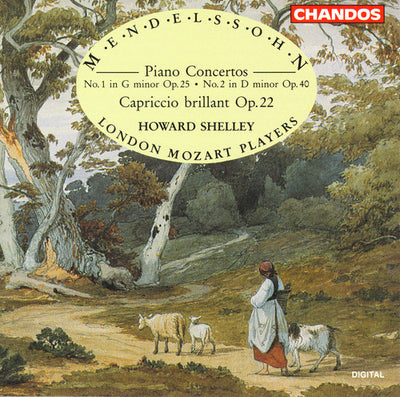 Mendelssohn: Piano Concertos 1 & 2, Etc / Howard Shelley