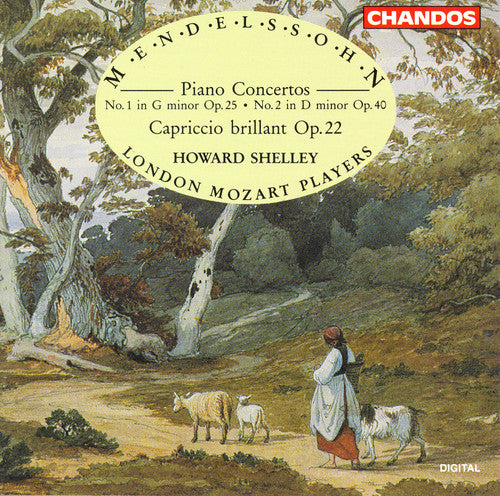 Mendelssohn: Piano Concertos 1 & 2, Etc / Howard Shelley