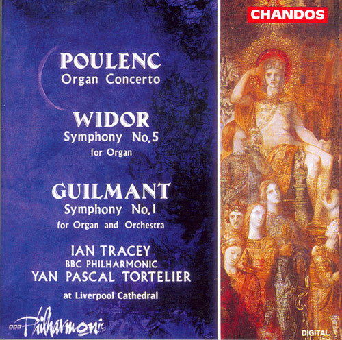 Poulenc: Organ Concerto; Widor, Guilmant / Tracey, Tortelier