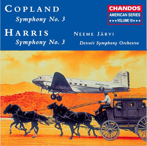 Copland, Harris: Symphony No 3 / Järvi, Detroit So