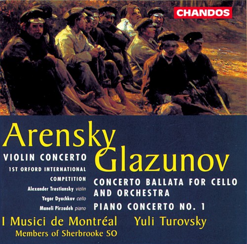 ARENSKY: Violin Concerto / GLAZUNOV: Concerto ballata / Pian