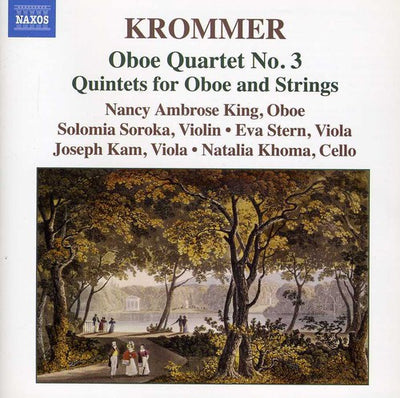 Krommer: Oboe Quartet No 3, Etc / King, Etc