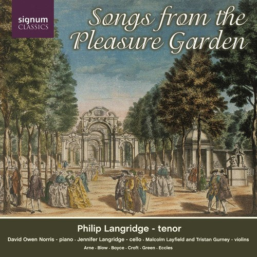 LANGRIDGE, Philip: Songs from the Pleasure Garden