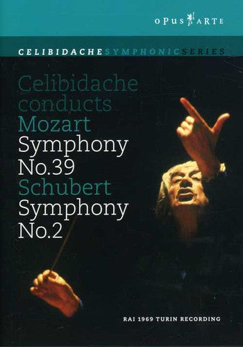 MOZART: Symphony No. 39 / SCHUBERT: Symphony No. 2 (Celibida