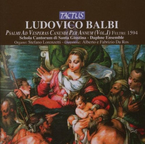 Balbi: Psalmi ad Vesperas Canendi per Annum, Vol. 1