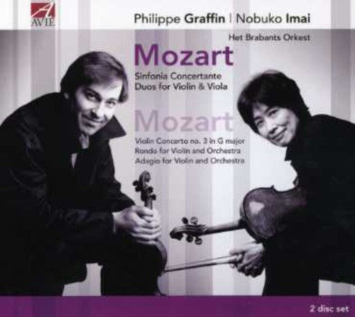 Mozart: Violin Concerto No. 3; Sinfonia Concertante, K. 364 etc. / Graffin, Imai, Het Brabants Orkest