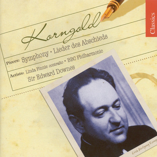 Korngold: Lieder Des Abshieds, Etc / Downes, Finnie