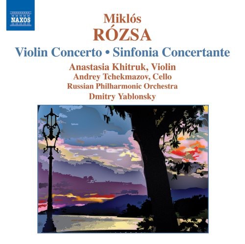 Rózsa: Violin Concerto, Sinfonia Concertante / Khitruk