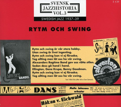 Svensk jazzhistoria vol. 3 (1937-1939) - Rytm och swing