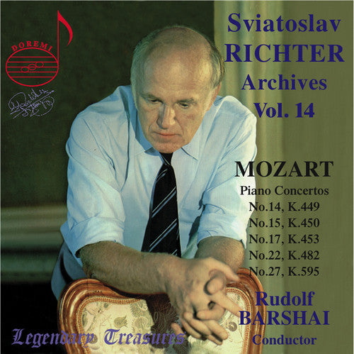 Legendary Treasures - Sviatoslav Richter Archives Vol 14 - Mozart: Piano Concertos Nos. 14, 15, 17, 22 & 27