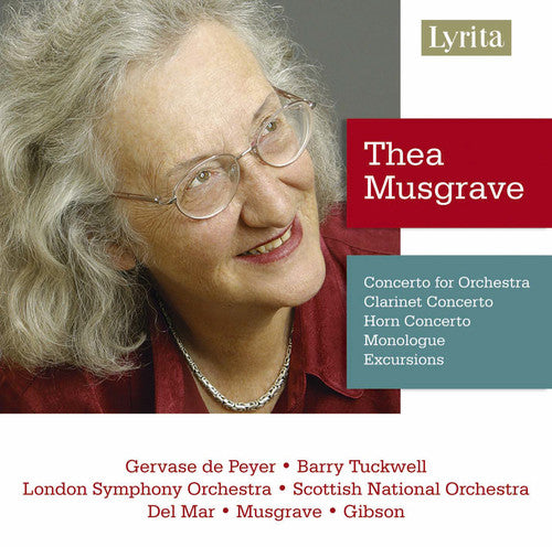 Musgrave: Concerto For Orchestra, Clarinet Concerto, Etc / De Peyer, Tuckwell