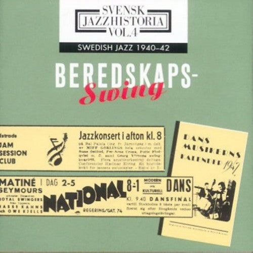 Svensk jazzhistoria vol. 4 (1940-1942) - Beredskaps-swing