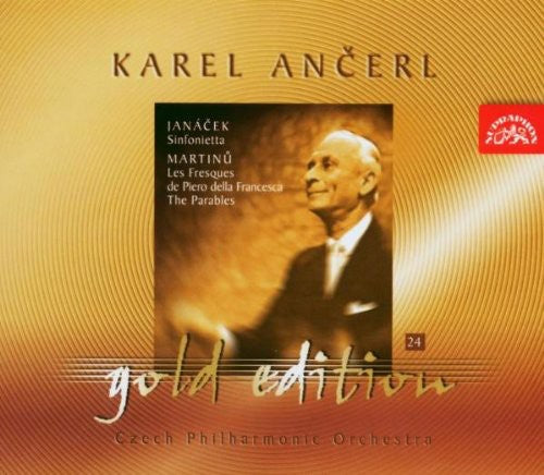 Ancerl Gold Edition 24 - Janacek: Sinfonietta; Martinu: Frescoes