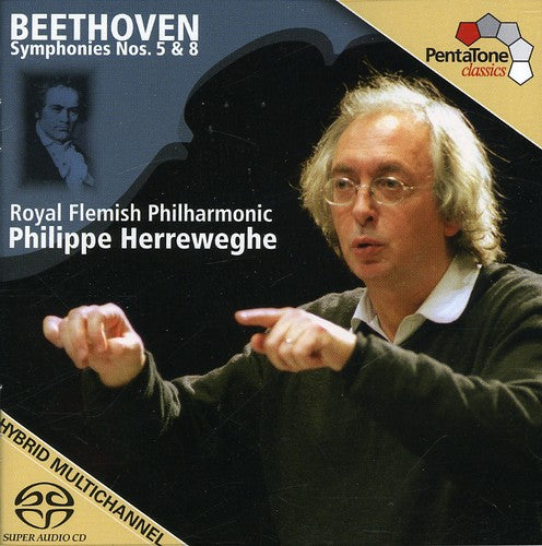 Beethoven: Symphonies No 5 And 8 / Herreweghe, Et Al