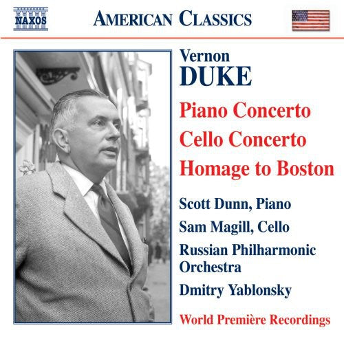 American Classics - Duke: Piano And Cello Concertos, Etc / Yablonsky, Magill, Dunn, Russian Philharmonic