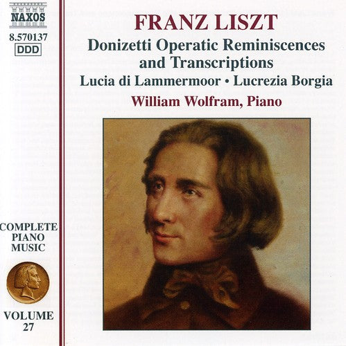 Liszt: Complete Piano Music, Vol 27 / William Wolfram