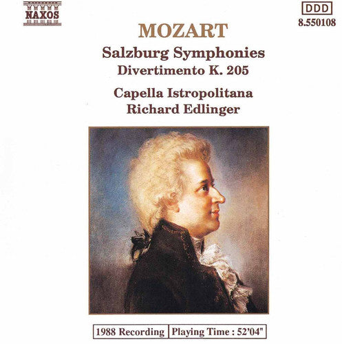 MOZART: Salzburg Symphonies