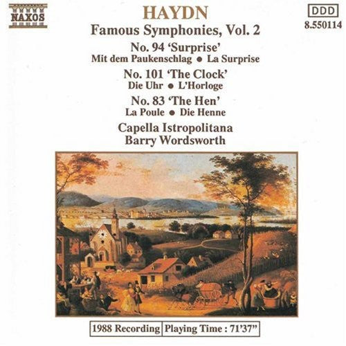 HAYDN: Symphonies, Vol.  2 (Nos. 83, 94, 101)