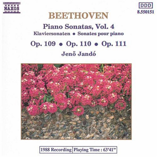 Beethoven: Piano Sonatas Vol 4 / Jénö Jandó