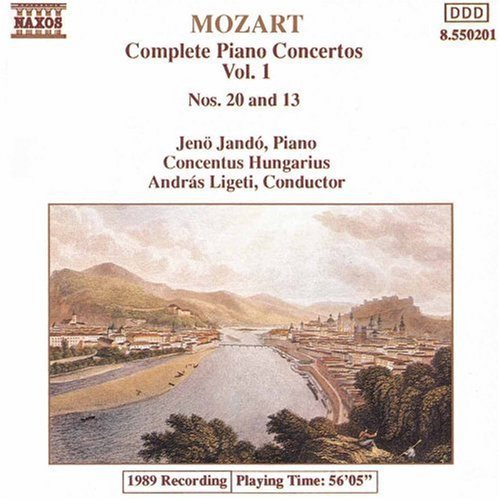 Mozart: Complete Piano Concertos Vol 1 / Jandö, Ligeti