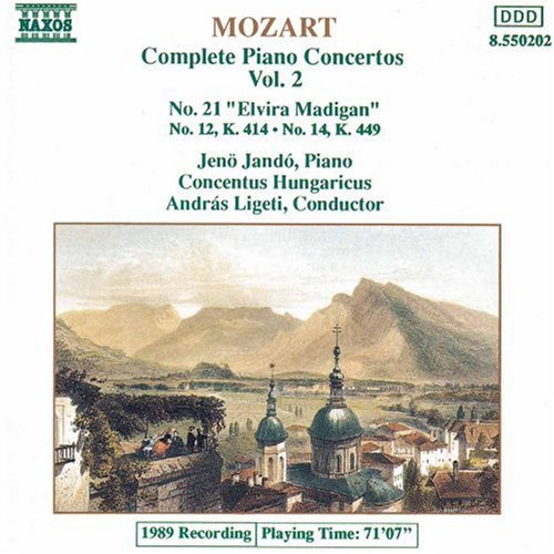 Mozart: Complete Piano Concertos Vol 2 / Jandó, Ligeti