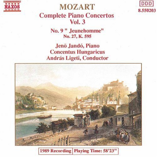 Mozart: Complete Piano Concertos Vol 3 / Jandó, Ligeti