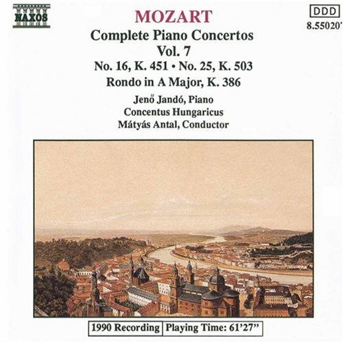 Mozart: Complete Piano Concertos Vol 7 / Jandó, Antal